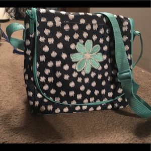 Going Places Thermal in Navy Doodle Dot